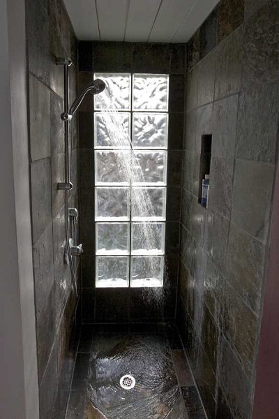 duchas con pavés