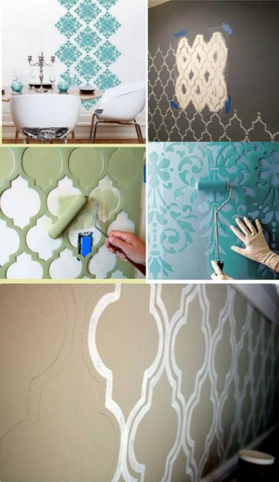 15 técnicas de pintura para paredes decorativas con efectos - Mil Ideas de  Decoración