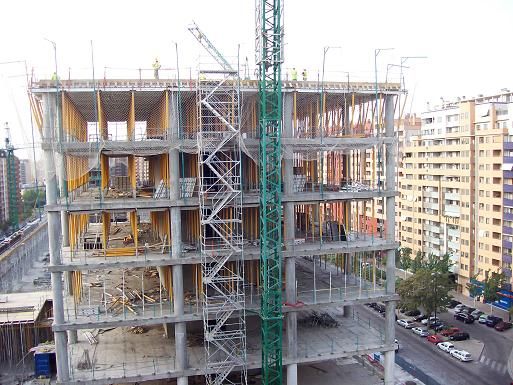 Edificio en construcción